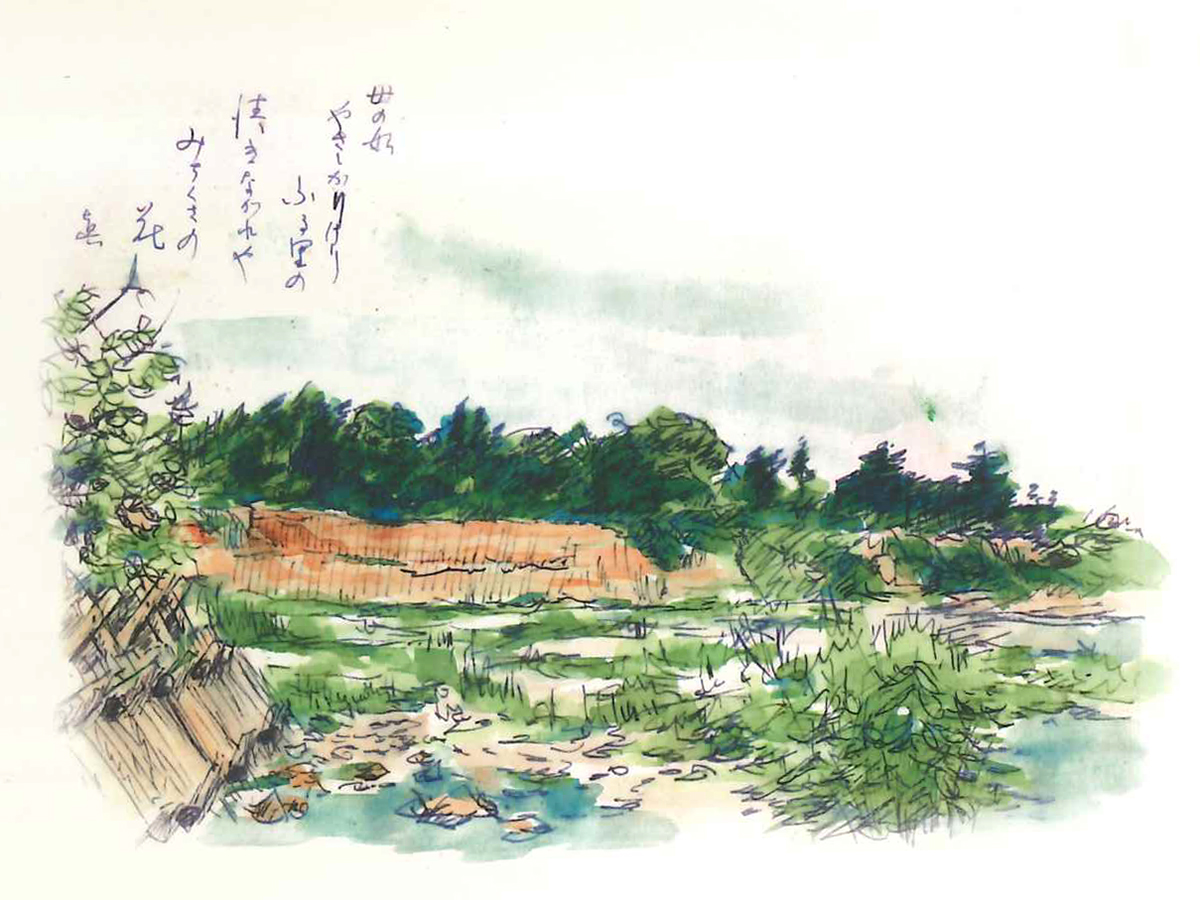 須田海山のスケッチ