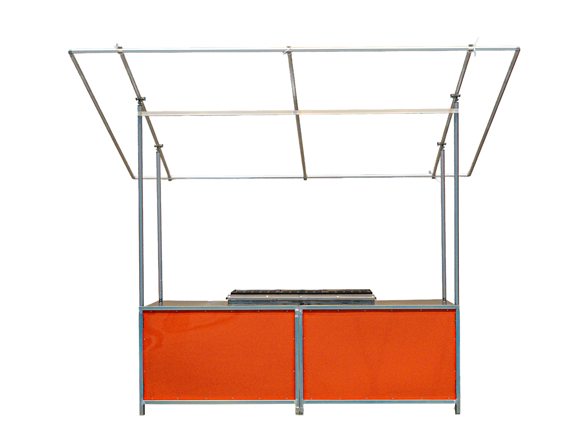 4本柱三寸の骨組み